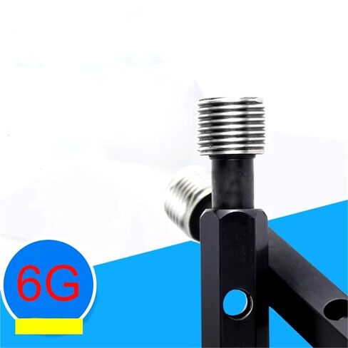 1PCS Steel Double End Hex Handle Thread Gage Gauge 6G M5 M6 M8 M10 M12 M14 M20 M30 M40 M50 M60Thread Distance 0.75(M57X0.75 6G) in Saudi Arabia