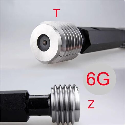1PCS Steel Double End Hex Handle Thread Gage Gauge 6G M5 M6 M8 M10 M12 M14 M20 M30 M40 M50 M60Thread Distance 0.75(M57X0.75 6G) in Saudi Arabia