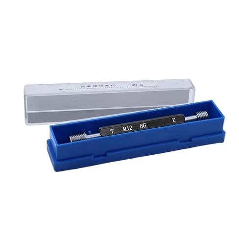 1PCS Steel Double End Hex Handle Thread Gage Gauge 6G M5 M6 M8 M10 M12 M14 M20 M30 M40 M50 M60Thread Distance 0.75(M57X0.75 6G) in Saudi Arabia