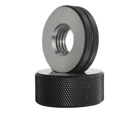 1SET(1*GO+1*NOGO) 6h Accuracy Standard Metric Fine Tooth Thread Ring Gauge M39M40M41 Measure Tool(M39-6h T Z,X 4.0) in Saudi Arabia