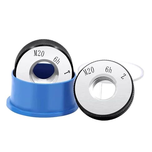 1SET Fine Thread Ring Gauge Smooth 6h M11 M12 M14 M16 M20 M22 M24 M30 M40 M50 M60 Thread Distance 1.5(M17X1.5 6h) in Saudi Arabia