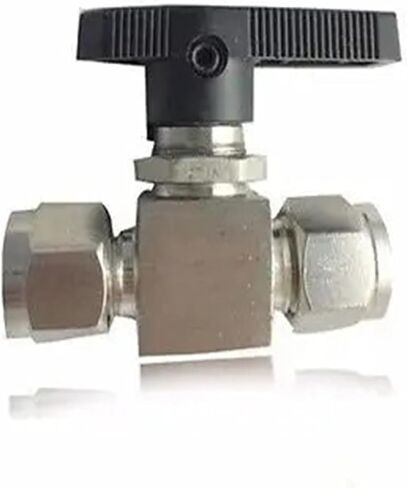 Suitable for 10mm OD Pipe 304 Stainless Steel Compression Fitting Globe Ball Valve 915 PSI Q91SA PN 6.4 in Saudi Arabia