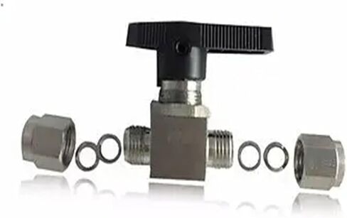 Suitable for 10mm OD Pipe 304 Stainless Steel Compression Fitting Globe Ball Valve 915 PSI Q91SA PN 6.4 in Saudi Arabia