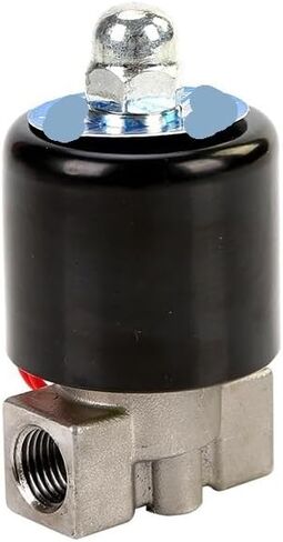 1/8" 1/4" Normally Closed/Normally Open Stainless Steel Solenoid Valve 110V 220V 12V 24V(1/4",BSP_240VAC_Normal Open) in Saudi Arabia
