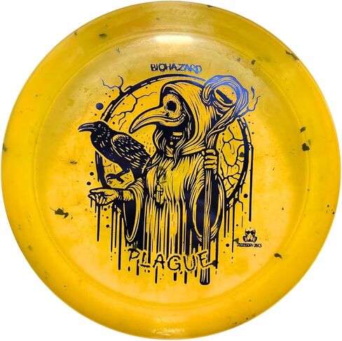 DOOMSDAY DISCS Plague Distance Driver | Advanced Disc Golf Driver | Premium Flexible Plastic in Saudi Arabia