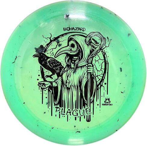 DOOMSDAY DISCS Plague Distance Driver | Advanced Disc Golf Driver | Premium Flexible Plastic in Saudi Arabia