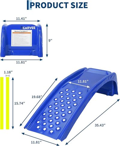 8 in Lift Solid Steel Car Ramp,2 Pack Car Ramps 8000 LBS Capacity,Heavy Duty Auto Truck Ramps for Oil Change and Car Repair or Vehicle Maintenance in Saudi Arabia