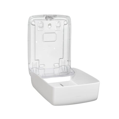 San Jamar Timeless Commercial Folded/Multifold Paper Towel Dispenser for Bathroom and Kitchen, White, Universal Paper, Wall Mounted in Saudi Arabia