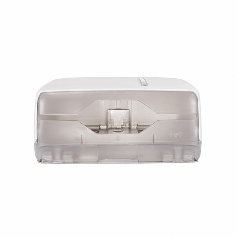 San Jamar Timeless Commercial Folded/Multifold Paper Towel Dispenser for Bathroom and Kitchen, White, Universal Paper, Wall Mounted in Saudi Arabia