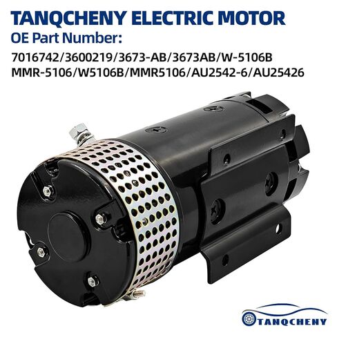 7016742 محرك كهربائي 24 فولت MMR-5106 متوافق مع رافعة مقصية JLG 1932E 2033E 2046E 2646E 2658E 3600219 3673-AB 3673AB W-5106B W5106B MMR5106 AU2542-6 AU25426 in Kuwait