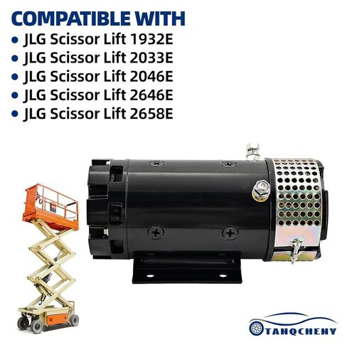 7016742 محرك كهربائي 24 فولت MMR-5106 متوافق مع رافعة مقصية JLG 1932E 2033E 2046E 2646E 2658E 3600219 3673-AB 3673AB W-5106B W5106B MMR5106 AU2542-6 AU25426 in Kuwait
