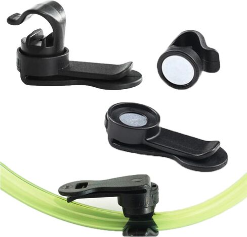 2 Pack Hydration Bladder Tube Holder Clips Hydraulics Hose Magnet Kit Magnetic Clip Organizer for Hydration Bladder Water Bladder Hiking Backpack Water Reservoir Storage Bag Hydration Pack in Saudi Arabia