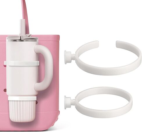2 Pack Cup Holder for Bogg Bag, Adjustable Insert Drink Holder Attachment Compatible with All Bogg Bags & Simply Southern Beach Tote Bag, Bogg Bag Accessories fits16-40oz Stanley in Kuwait