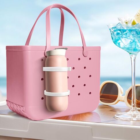 2 Pack Cup Holder for Bogg Bag, Adjustable Insert Drink Holder Attachment Compatible with All Bogg Bags & Simply Southern Beach Tote Bag, Bogg Bag Accessories fits16-40oz Stanley in Kuwait