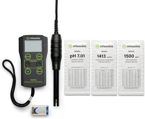 pH/EC/TDS Medium Range Portable Meter - Milwaukee Instruments MW802 in Saudi Arabia