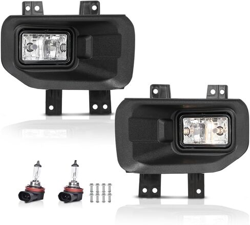 ANDPLAY Front Bumper Fog Lights Compatible with Ford Explorer 2006 2007 2008 2009 2010/ Explorer Sport Trac 2008-2010 Pair Driver and Passenger Side Driving Fog Lamp Accessories Clear Lens in Saudi Arabia