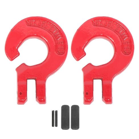 findmall 2Pcs 3/8" Logging Chain Choker Hook G80 Logging Choker 6900Lbs Working Load Limit for Logging Towing, Lifting, Hanging in Saudi Arabia