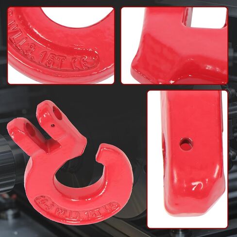 findmall 2Pcs 3/8" Logging Chain Choker Hook G80 Logging Choker 6900Lbs Working Load Limit for Logging Towing, Lifting, Hanging in Saudi Arabia