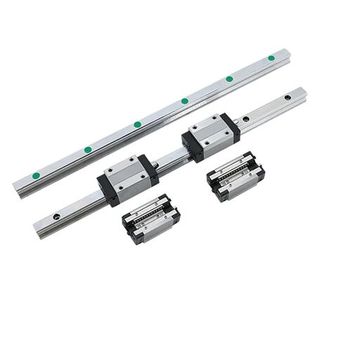 HGR20 HGR15 Square 2* Linear Guide Rail 20CA HGW20CC HG15 4*Linear Blocks 4Pcs Grease Nipple(2HGR20 4HGH20CA,1100mm) in Saudi Arabia