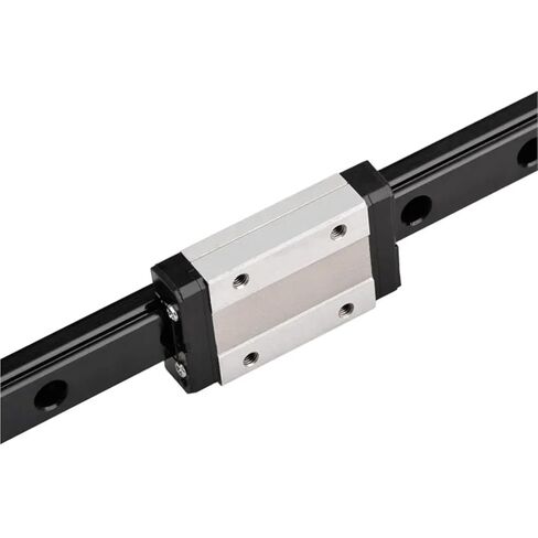 MGN12 1Pcs Linear Sliding Full Black Guide 420-850mm+ MGN12H / MGN12C Rail Block(420mm) in Saudi Arabia