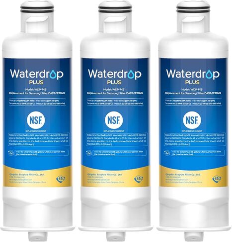 Waterdrop DA97-17376B Replacement for Samsung HAF-QIN/EXP, Refrigerator Water Filter, 4 Filters in Saudi Arabia