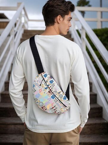 Netball Fanny Pack هدية للاعبي كرة الشبكة، هدية لعشاق الرياضة، حقيبة خصر رياضية لمحبي كرة الشبكة (Netball WB) in Saudi Arabia