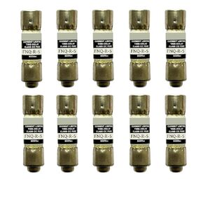 10-Pack New FNQ-R-5 FNQ-R-5A FNQ-R 5A 600Vac Time Delay Fuse，FNQ-R-5A Class CC Current Limiting Fuse in Kuwait