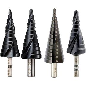 Spiral Straight Grooved Hex Quick Change Shank 1Pcs(4-12mm(5 Steps)) in Kuwait
