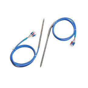 PT100/PT1000 & Upgraded Temperature Sensor, 6x100mm Probe, 1-5M Cable, Stainless Steel Fast Response RTD(PT1000,4M Cable) in Saudi Arabia
