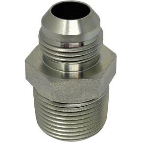 محول هيدروليكي، 3/4 بوصة ذكر JIC × 1 بوصة ذكر NPT، مستقيم (2404-12-16) in Kuwait