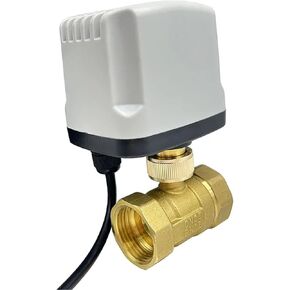 1/2 3/4 1 2 Inch Motorized Ball Valve 220V 12V 24V Brass Electric Three Wire Or Two Valves 1Pcs(24VDC_CR02) in Saudi Arabia