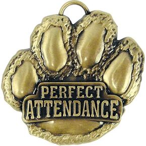 Jones School Supply - AB Honor Roll Paw Mascot Medal - Set of 50 Gold Pawprint Medals with Engraving - 1.75" Academic Award Medal in Kuwait