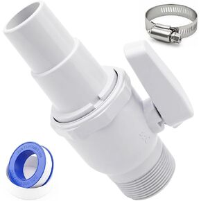 SP0729 2-way Econoline Ball Valve Compatible with Hayward Pool Filter, 1.5" MIP, 1.5" or 1.25" Hose Adapter, in Saudi Arabia