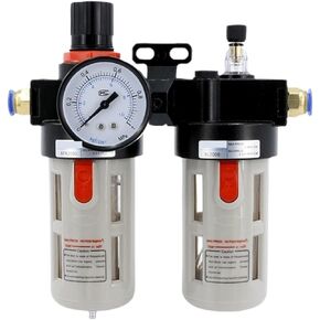 Pressure regulating valve oil-water separator pneumatic filter air pump pressure reducing valve coupling BFC4000(4mm joint,BFC3000) in Kuwait
