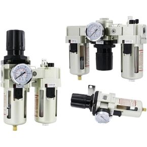 Oil-water separator air source treatment air compressor air filter triplet pressure regulating valve doublet(AC3000-03,12mm Joint) in Kuwait