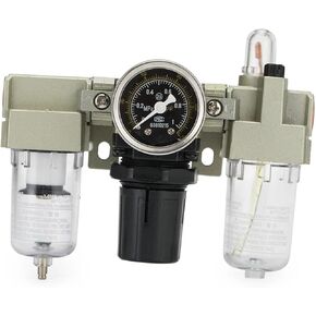 AC2000-02 1/4" AC Filter Pressure Regulator Lubricator Combination Air Treatment in Kuwait