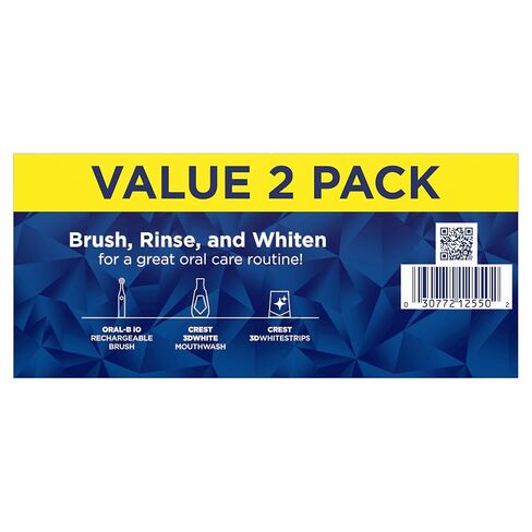 Crest Toothpaste 3DWhite Advanced Teeth Whitening, Arctic Fresh, 3.3 oz, Pack of 2 in Saudi Arabia