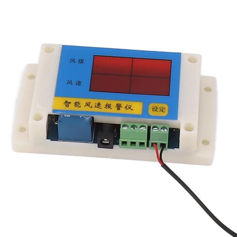Tower Crane Anemometer, 3 Cup Wind Speed Sensor with Wide Measuring Range, Power Failure Memory, for Weather Station, Wind Direction Indicator in Saudi Arabia