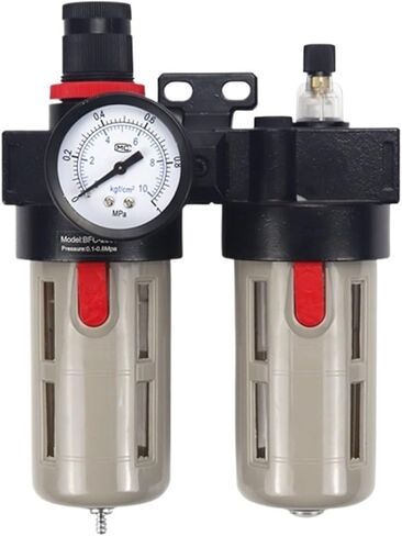 Pressure regulating valve oil-water separator pneumatic filter air pump pressure reducing valve coupling BFC2000 BFC3000 BFC4000(BFC2000-White) in Saudi Arabia