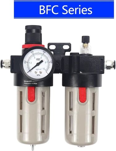 Pressure regulating valve oil-water separator pneumatic filter air pump pressure reducing valve coupling BFC2000 BFC3000 BFC4000(BFC2000-White) in Saudi Arabia