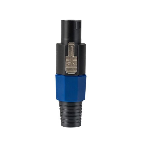4 Pack Professional Speaker Adapter Connectors - Audio Speaker Plug Twist Lock 4 Extremely Compatible with Neutrik SpeakON NA4LJ, NA4LJX, NL4MP, NL4MPR, NL4FC, NL4FX (Type 2/Blue) in Saudi Arabia