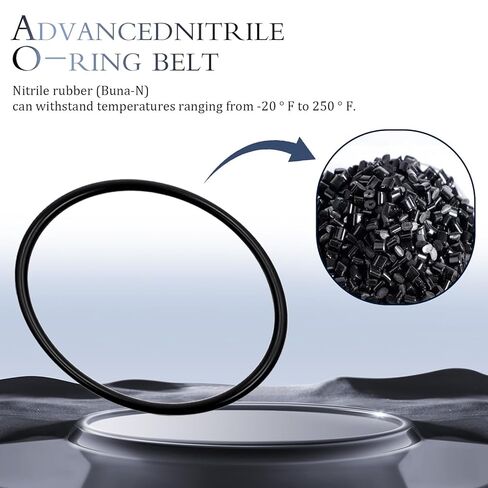(5-Pack) Rock Tumbler Drive Belt - Premium Buna-N O-Ring for Thumler's A-R1/A-R2/A-R3/A-R6/A-R12/B#401 in Saudi Arabia