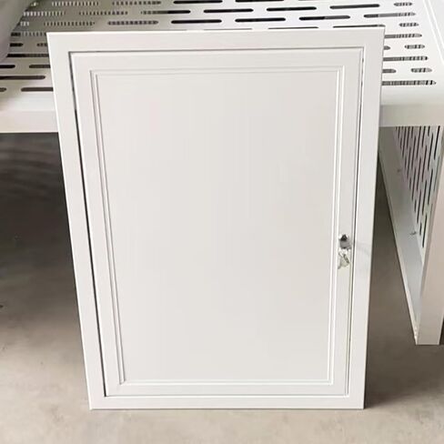 لوحة وصول بيضاء - باب خدمة من الألومنيوم للغاز والماء والكهرباء - 24 × 24 بوصة، 28 × 28 بوصة، 30 × 40 بوصة (76 × 102 سم) - فتحة فحص متينة للوح الجصي in Saudi Arabia