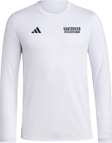 adidas Mens Vancouver Whitecaps Fc Pre-Game Long Sleeve T-Shirt in Saudi Arabia