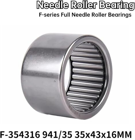 2PCS F-354316 941/35 35x43x16 mm F-Series Full Needle Roller Bearing Without Inner Ring in Saudi Arabia