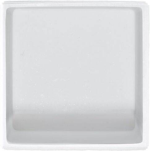 Nicole Miller - Wastebasket, Durable Resin Trash Can, Ideal for Bathroom, Bedroom, or Office, Modern Home Decor, Dorm Room Essentials (Zen Collection, White) in Saudi Arabia