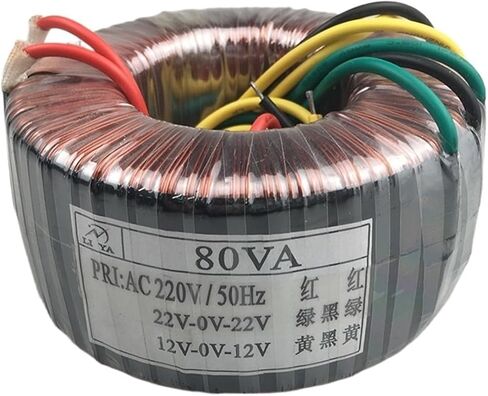 80 واط حلقية 220 فولت إلى 12V16V18V22V24V28V36 مكبر للصوت التيار الكهربائي (بالإضافة إلى الملحقات) in Kuwait