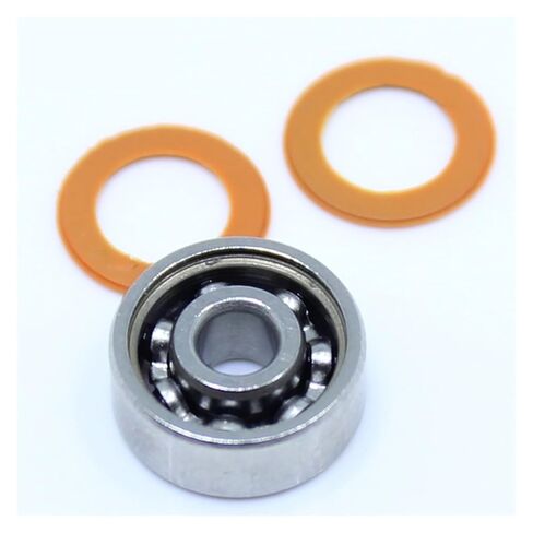 2 Pieces 5X11X4mm 3X10X4mm ABEC-7 Stainless Steel Hybrid Ceramic Ball Bearings in Saudi Arabia