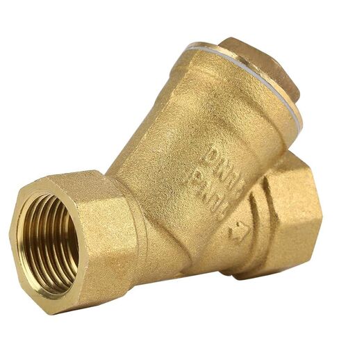 Hilitand 1/2 BSPP أنثى الموضوع Y على شكل مصفاة نحاسية مرشح شبكة تصفية صمام موصل مع خيوط موحدة لفصل زيت الماء in Saudi Arabia