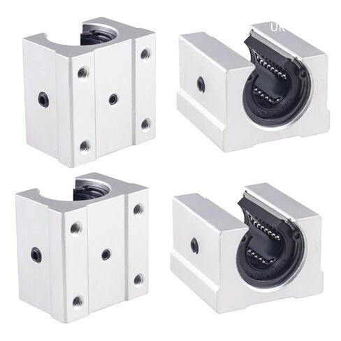 SBR20UU Linear Ball Bearing Block Slider Guide Rail 4pcs in Saudi Arabia
